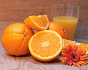Vitamins For Stress Relief - Vitamin C in oranges