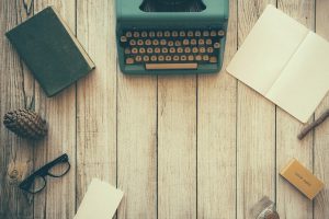 Typewriter for novel writing