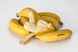 Great source of potassium - bananas