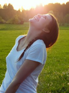 Laughing girl