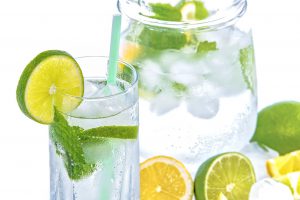 Mineral Water With Citrus Fruits