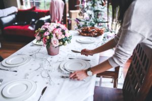 Dinner Table For Christmas