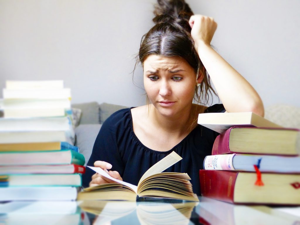 Stress management and books