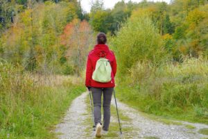 Woman walking