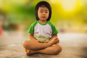 Kid Meditating