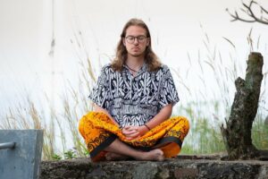 Man in Meditation
