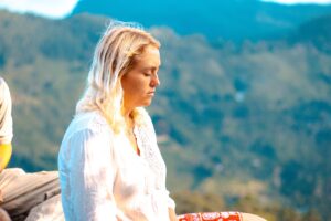 Woman Meditating