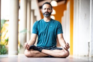 Man in Meditation