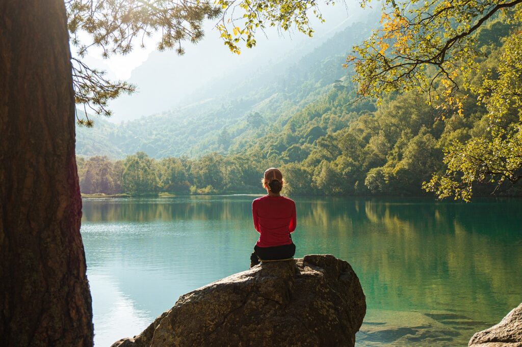 Lake and Meditation