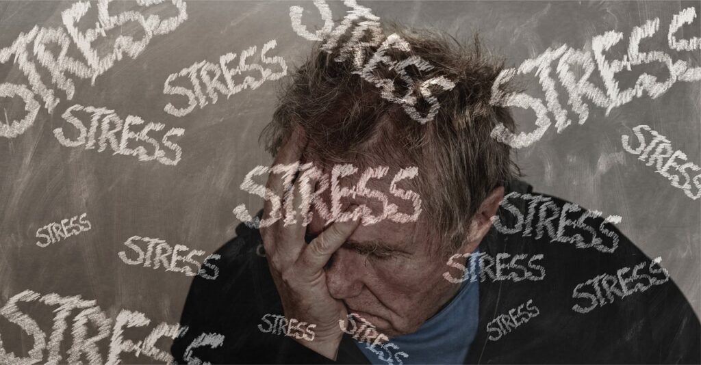 Stressed Person